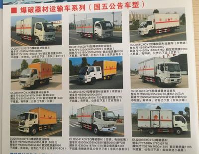 危險品車型分類與一類危險品車輛運輸要求及廂體制造規(guī)范